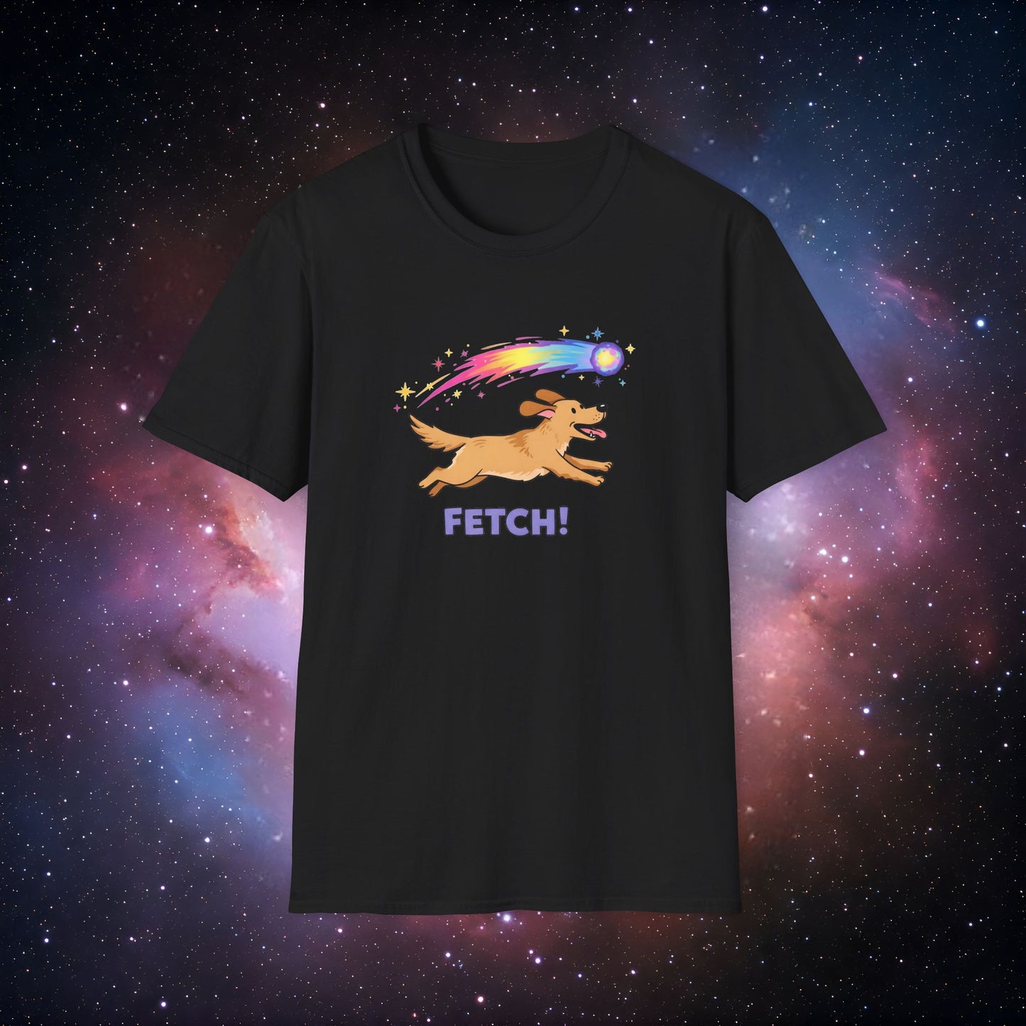 Comet Dog 5 T-Shirt for Dog Lovers - Unisex Softstyle Tee