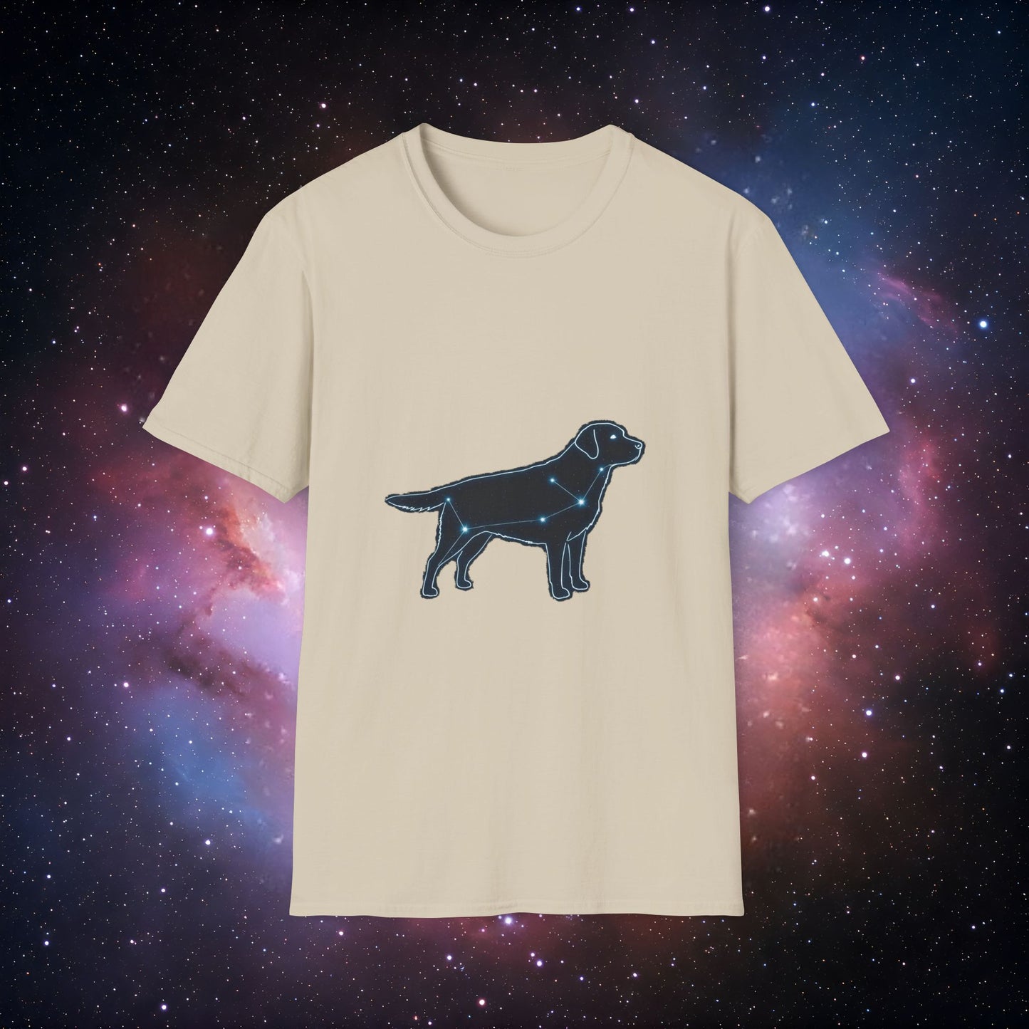 Constellation Dog 8 Unisex Softstyle T-Shirt – Perfect Gift for Dog Lovers