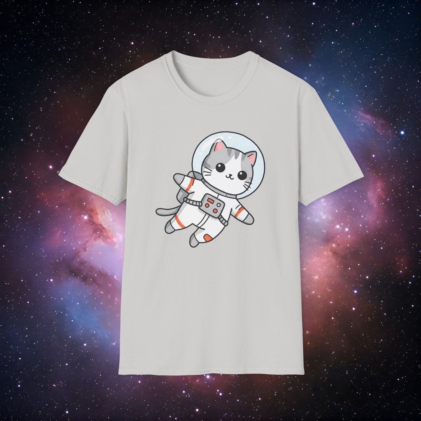 Catstronaut 3 Unisex Softstyle T-Shirt - Perfect for Space Lovers