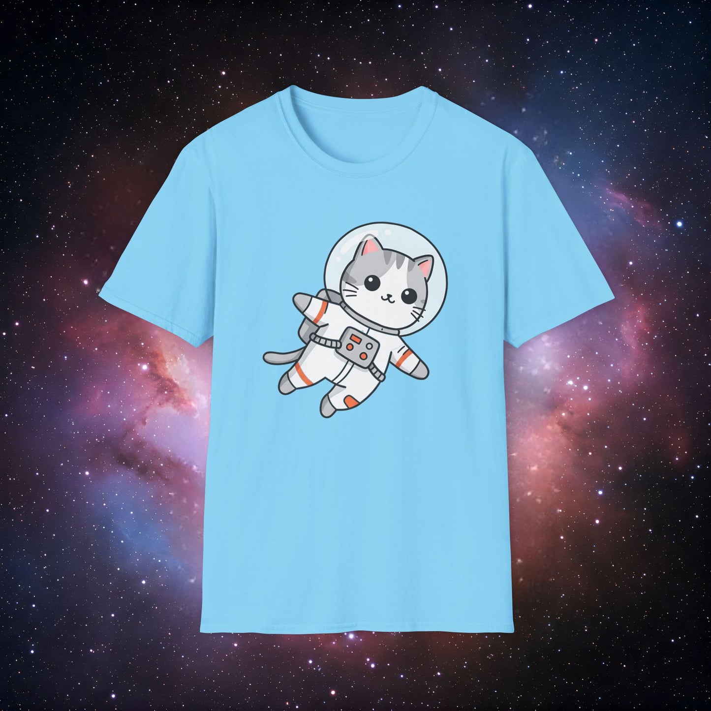 Catstronaut 3 Unisex Softstyle T-Shirt - Perfect for Space Lovers