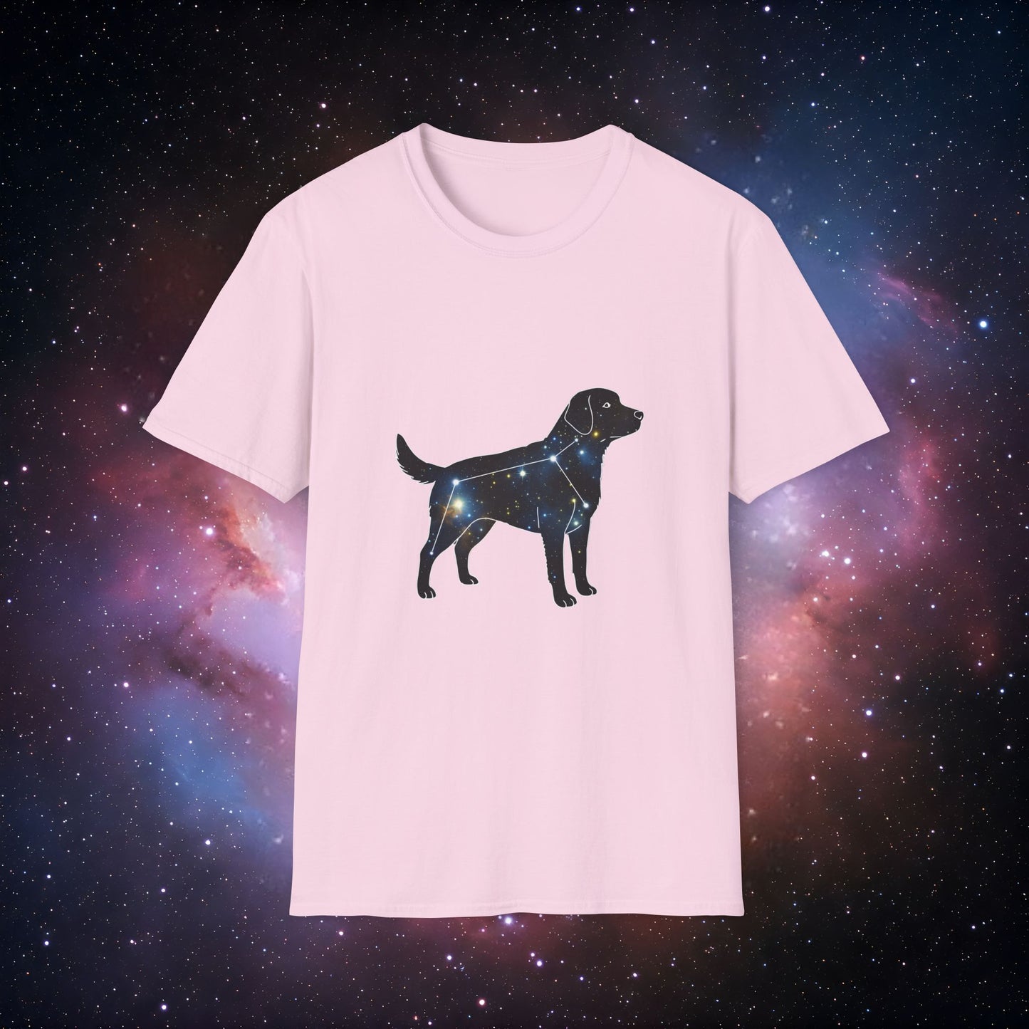 Constellation Dog 10 Unisex Softstyle T-Shirt - Stellar Pet Lover Tee