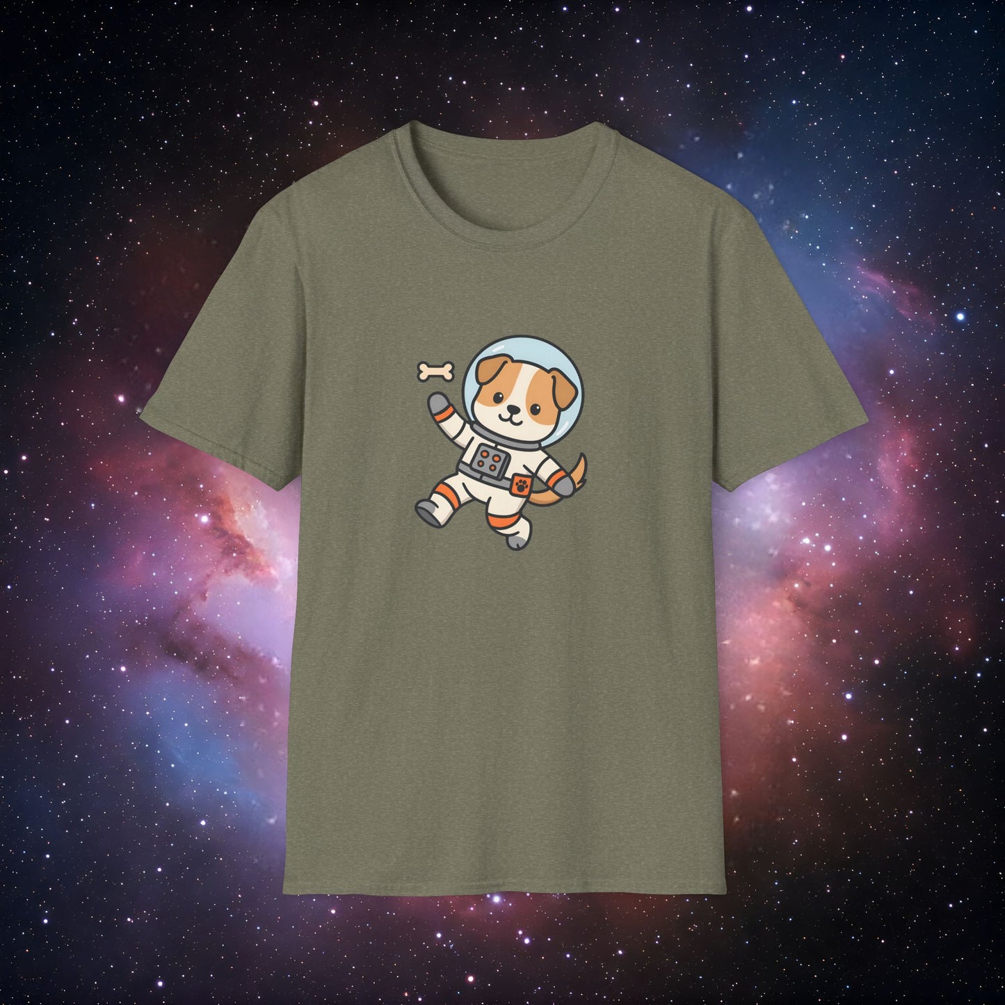 Astro Dog 1 Unisex Softstyle T-Shirt