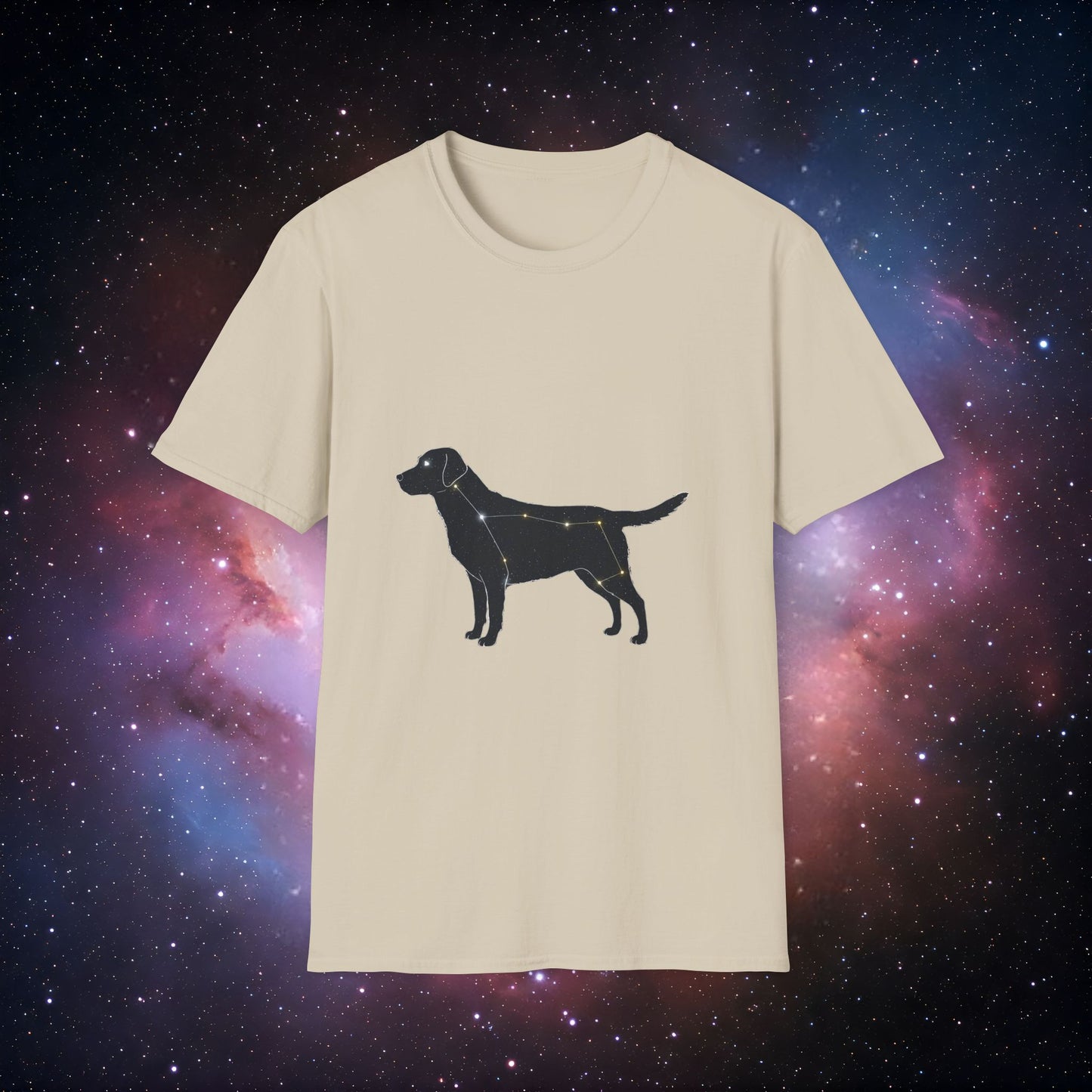Constellation Dog 6 Unisex Softstyle T-Shirt - Perfect Gift for Dog Lovers