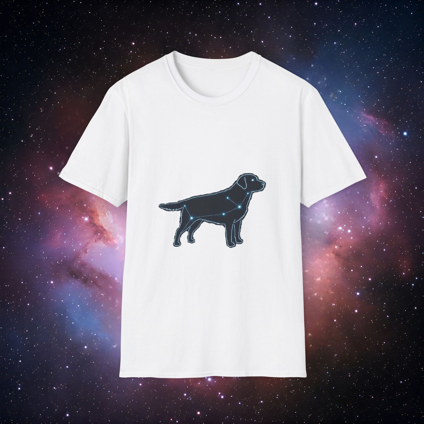 Constellation Dog 8 Unisex Softstyle T-Shirt – Perfect Gift for Dog Lovers