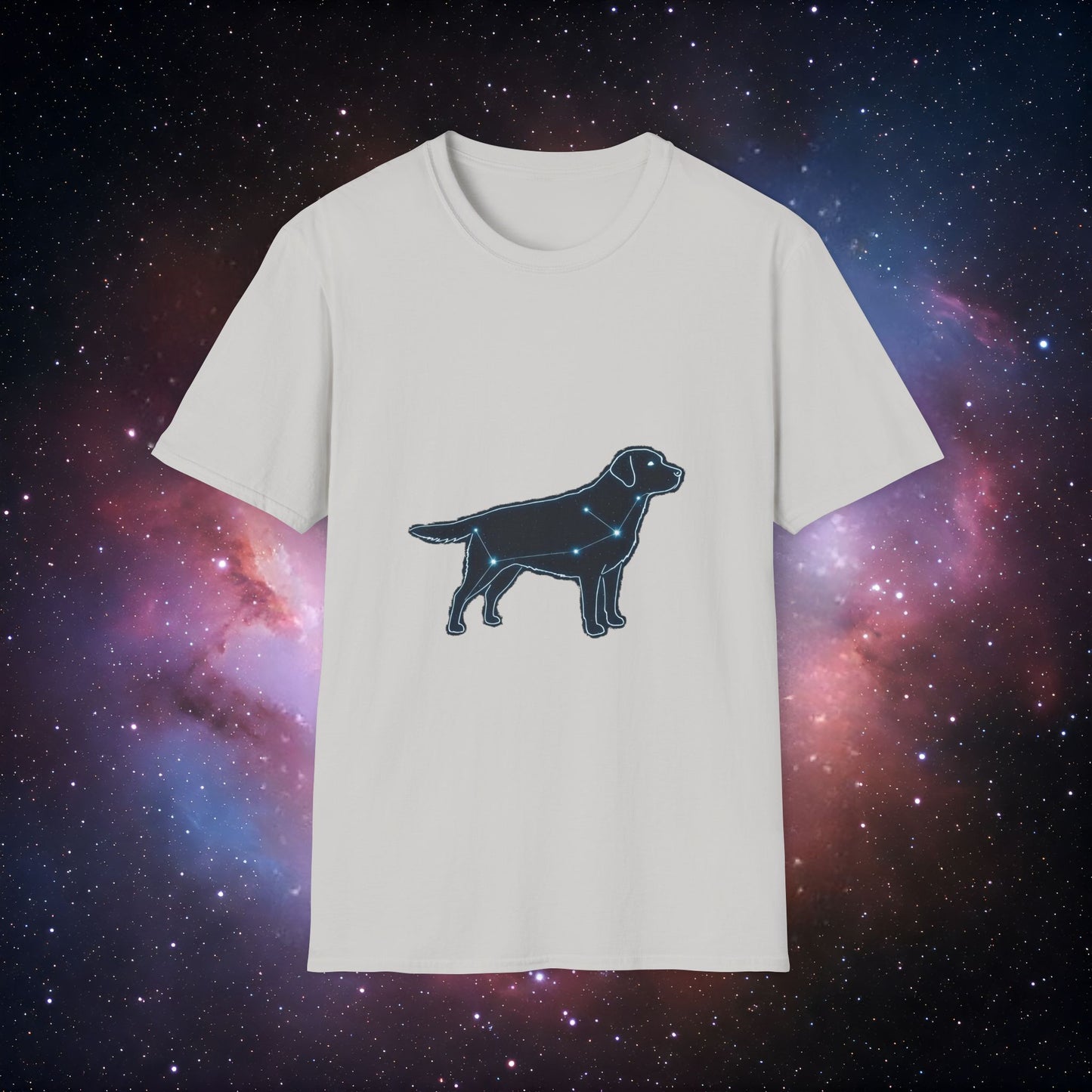 Constellation Dog 8 Unisex Softstyle T-Shirt – Perfect Gift for Dog Lovers