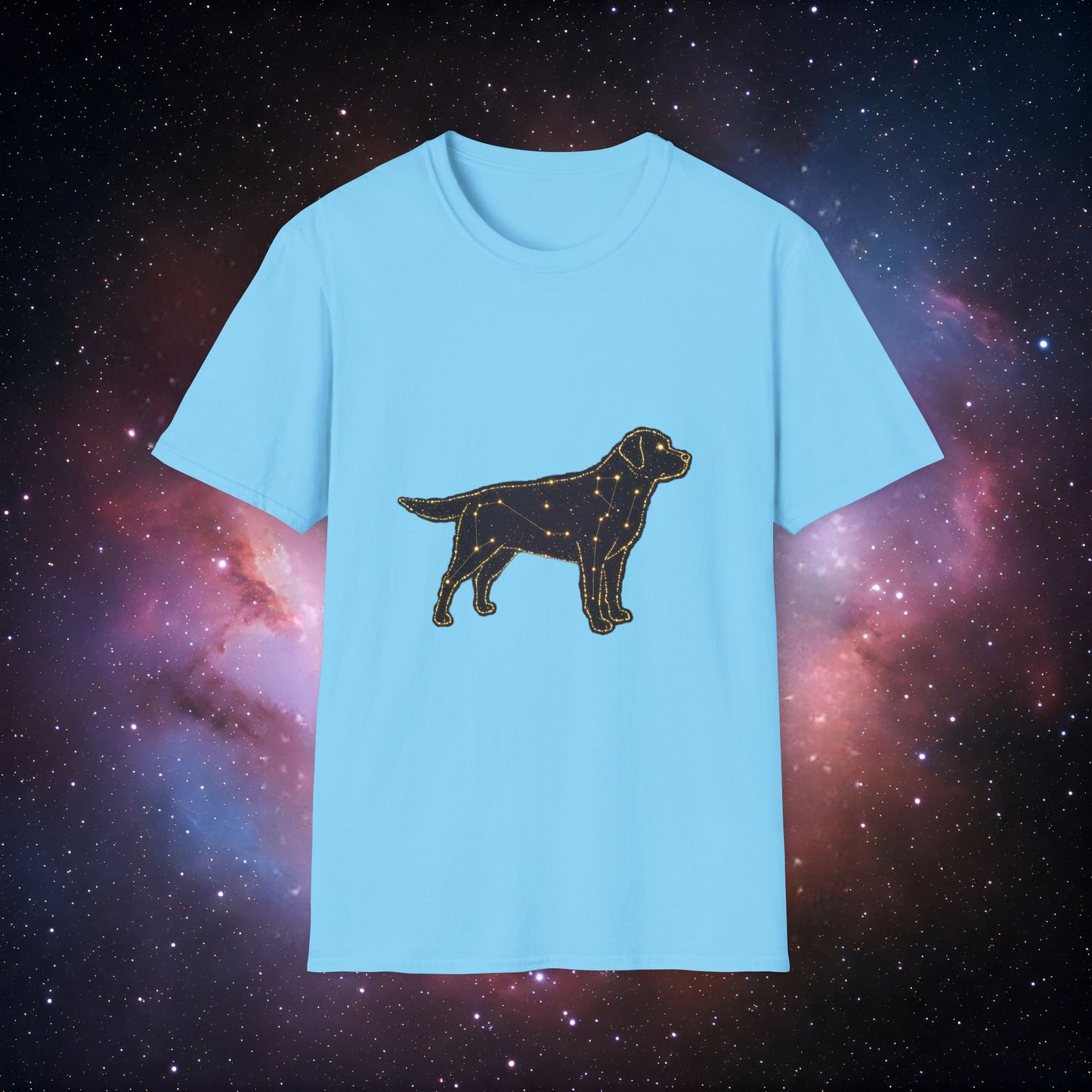 Constellation Dog 9 Unisex Softstyle T-Shirt - Perfect Gift for Dog Lovers