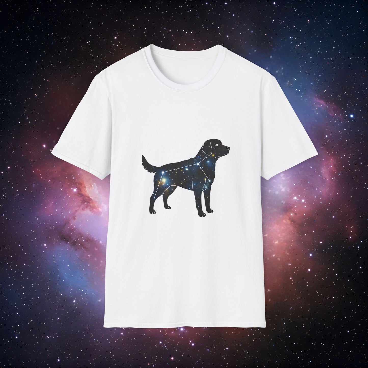 Constellation Dog 10 Unisex Softstyle T-Shirt - Stellar Pet Lover Tee
