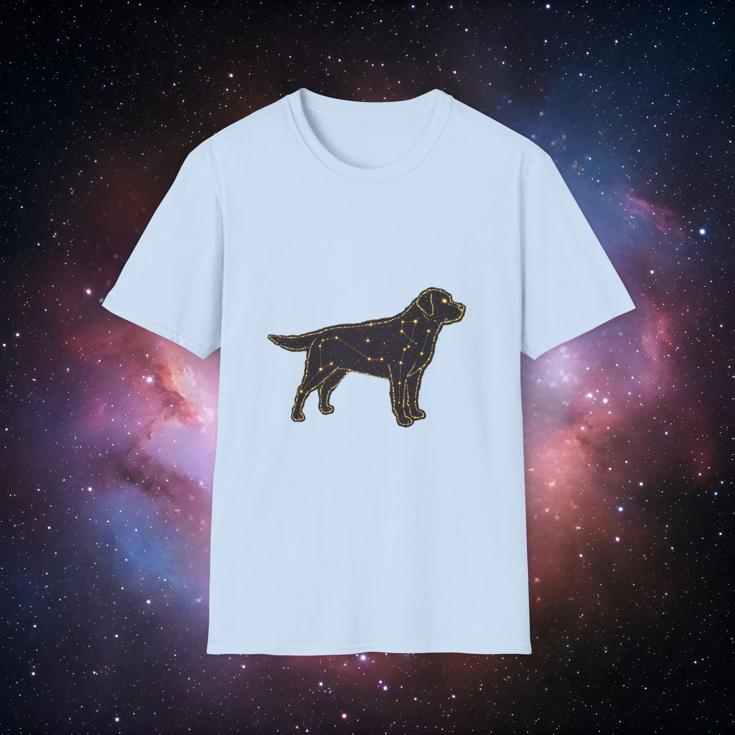 Constellation Dog 9 Unisex Softstyle T-Shirt - Perfect Gift for Dog Lovers