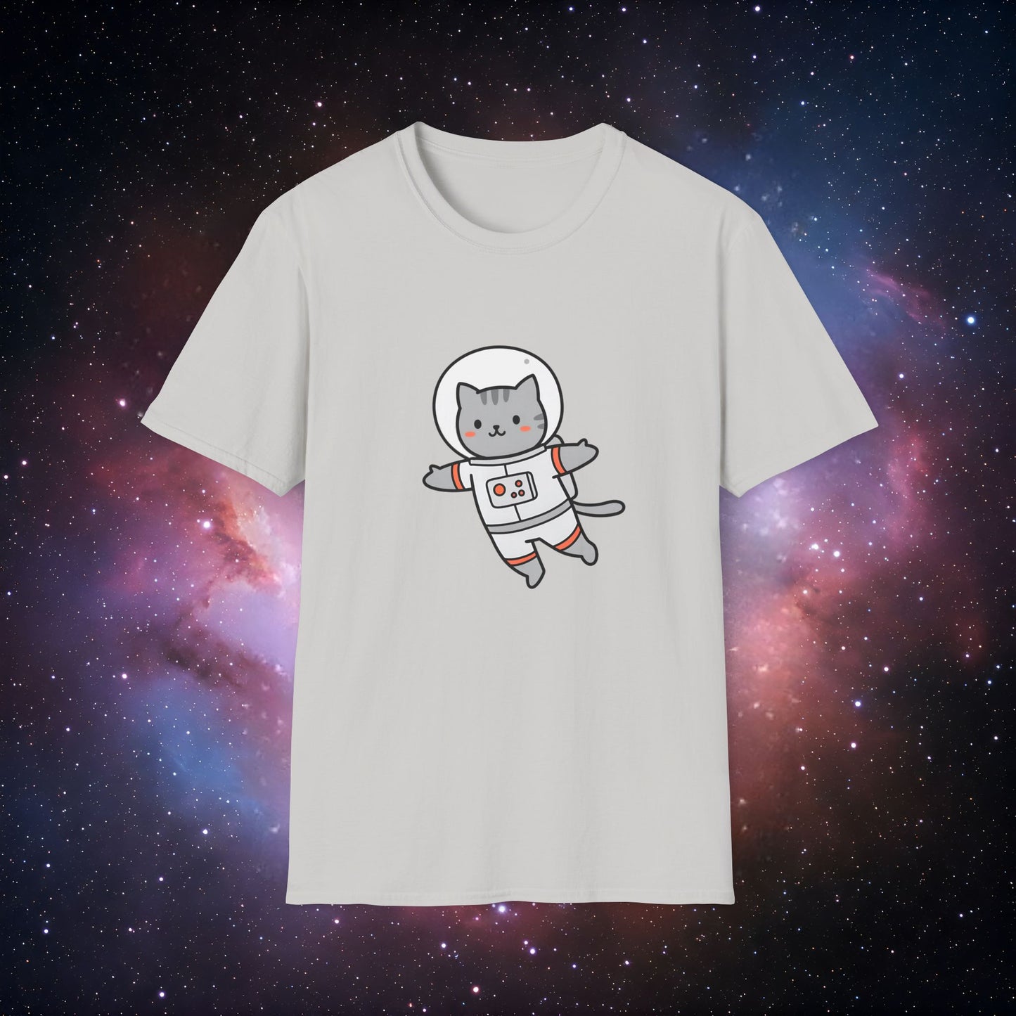 Catstronaut 1 - Unisex Softstyle T-Shirt