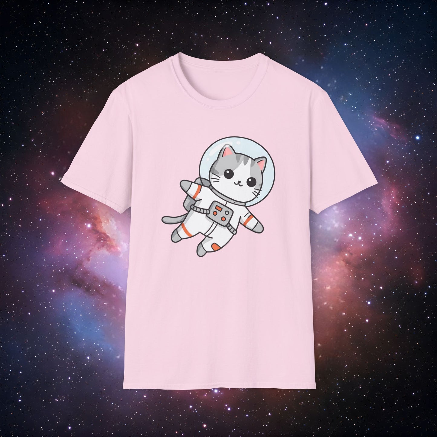Catstronaut 3 Unisex Softstyle T-Shirt - Perfect for Space Lovers