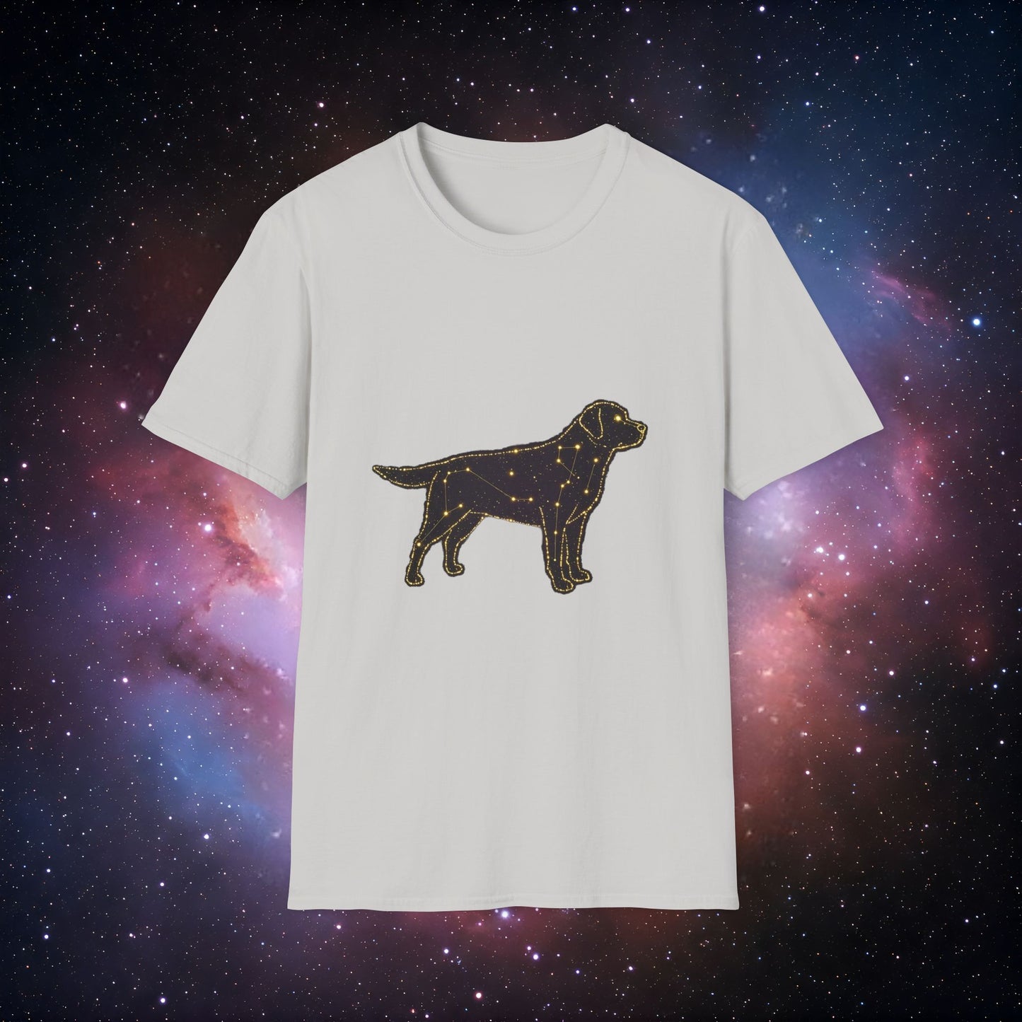 Constellation Dog 9 Unisex Softstyle T-Shirt - Perfect Gift for Dog Lovers