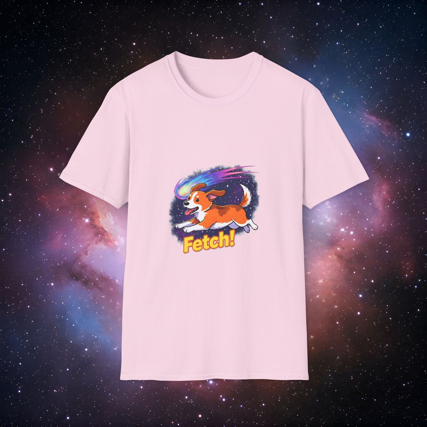 Comet Dog 4 Unisex Softstyle T-Shirt - Fun & Casual Dog Lover Tee