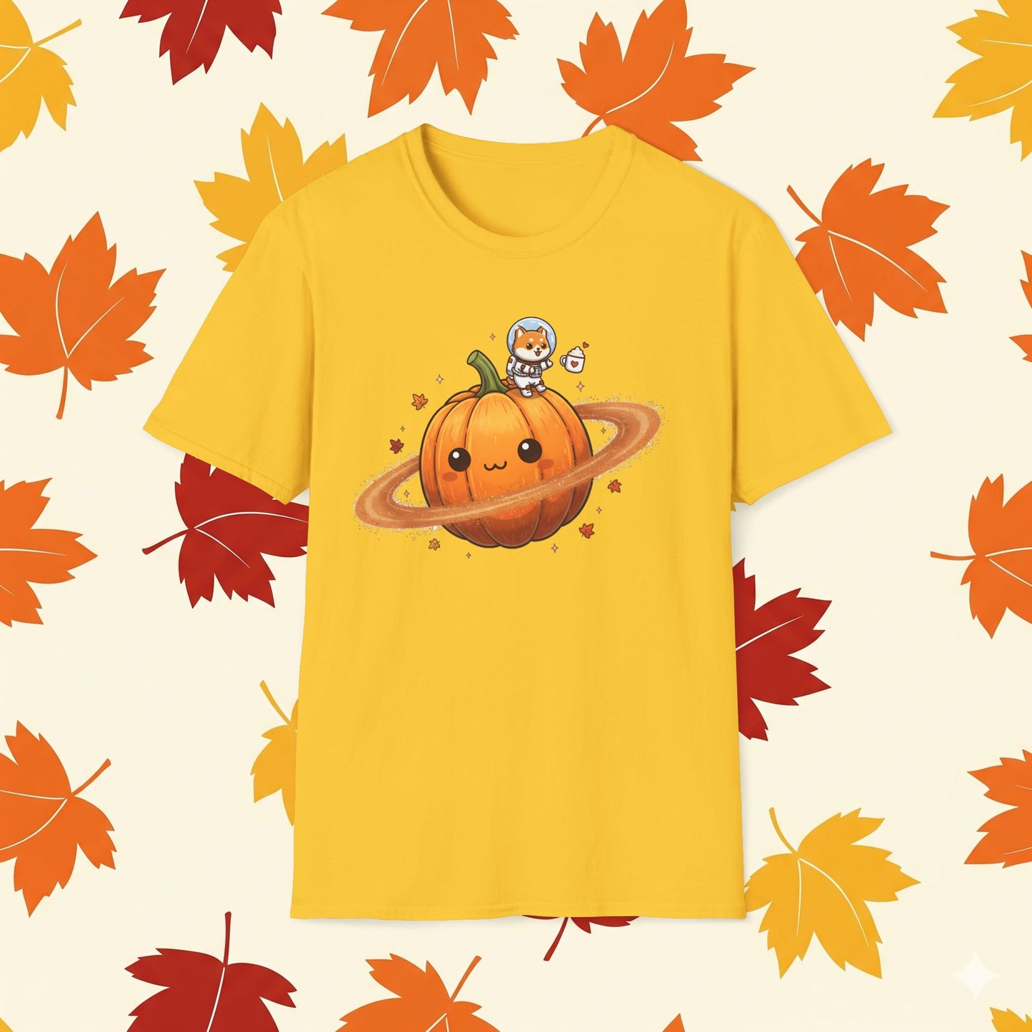 Pumpkin Space Saturn