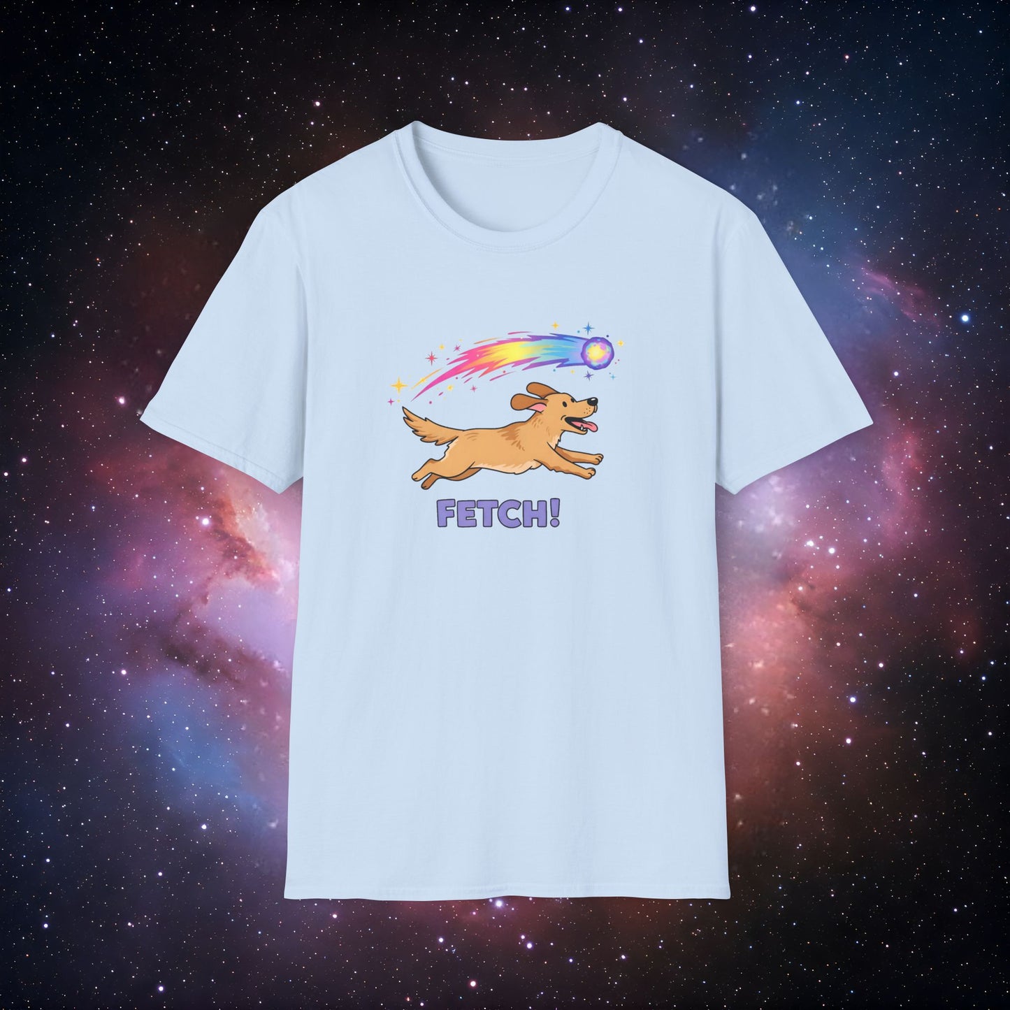 Comet Dog 5 T-Shirt for Dog Lovers - Unisex Softstyle Tee