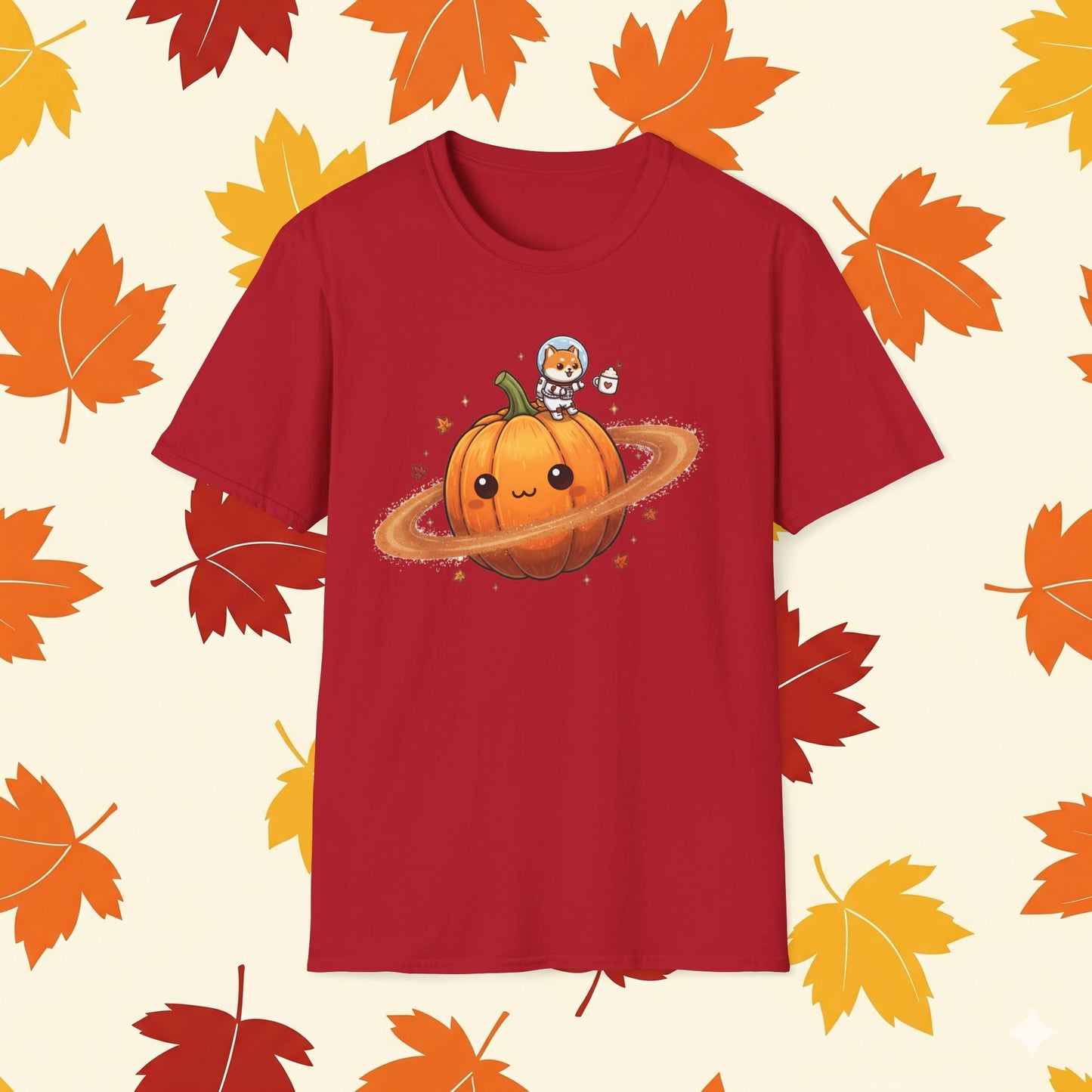 Pumpkin Space Saturn