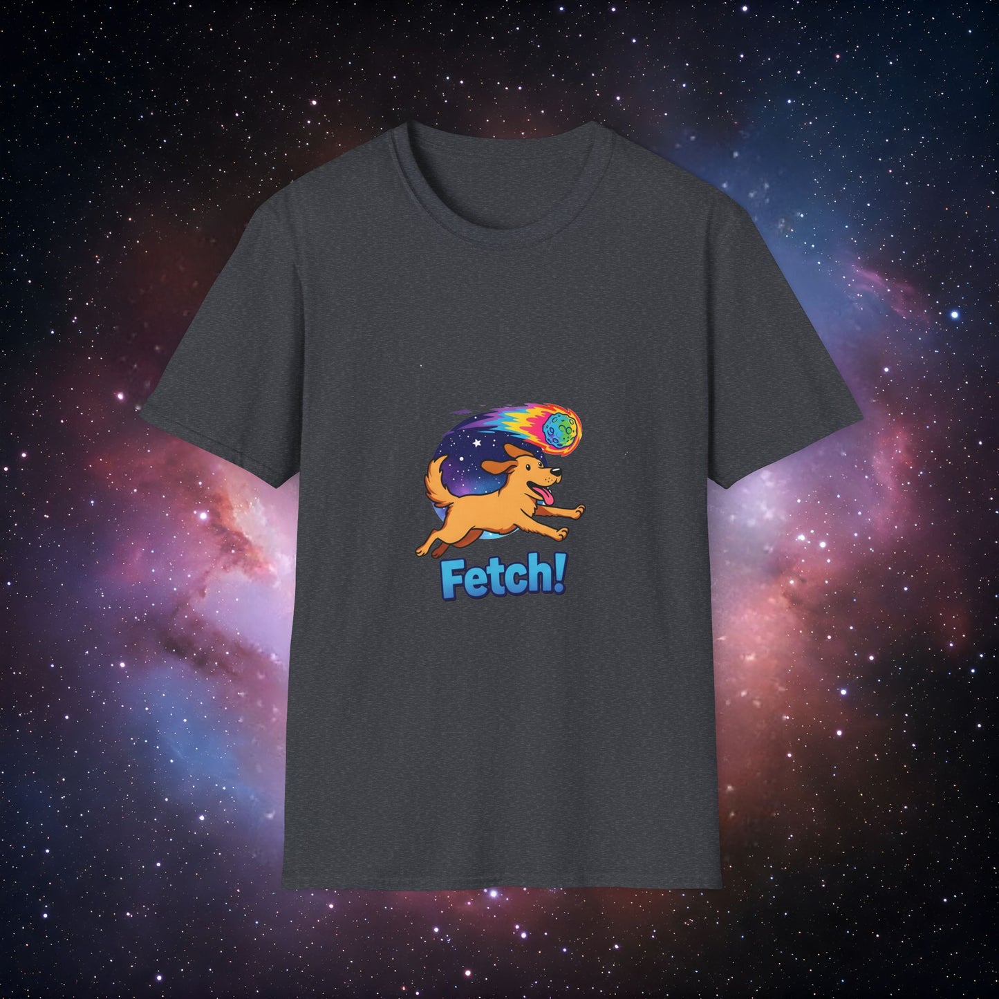 Comet Dog 2 Fetch T-Shirt - Unisex Softstyle Tee
