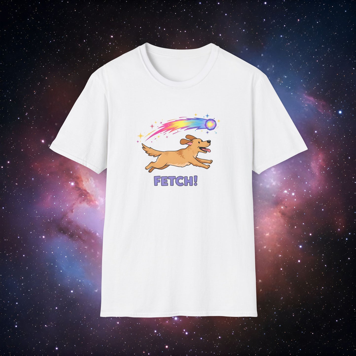 Comet Dog 5 T-Shirt for Dog Lovers - Unisex Softstyle Tee
