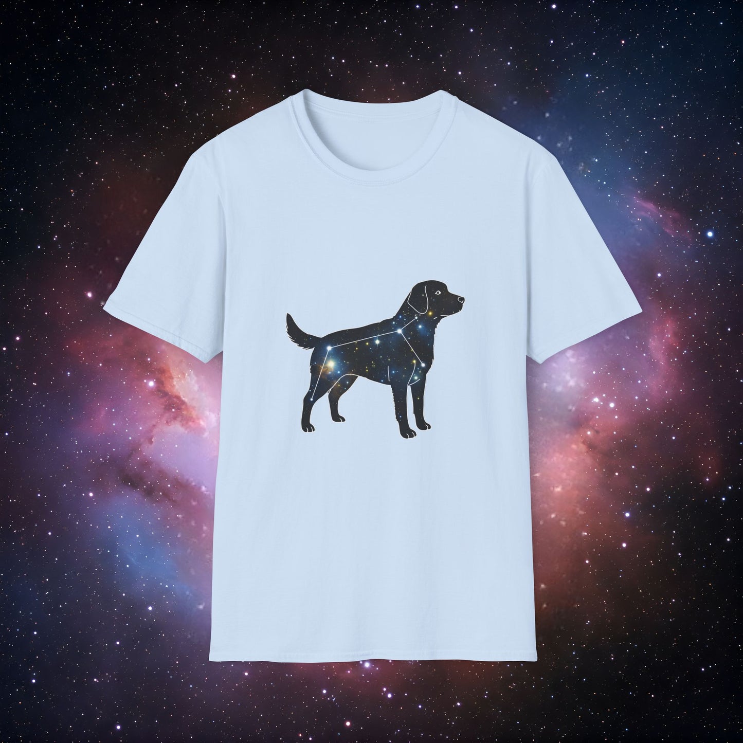 Constellation Dog 10 Unisex Softstyle T-Shirt - Stellar Pet Lover Tee