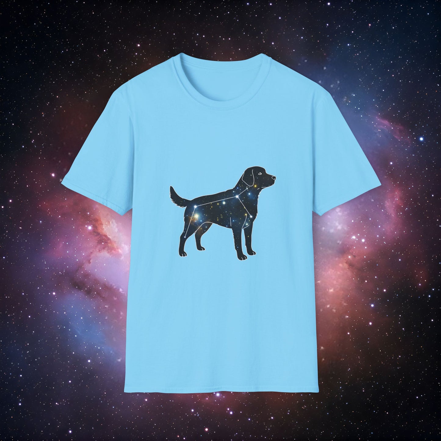 Constellation Dog 10 Unisex Softstyle T-Shirt - Stellar Pet Lover Tee