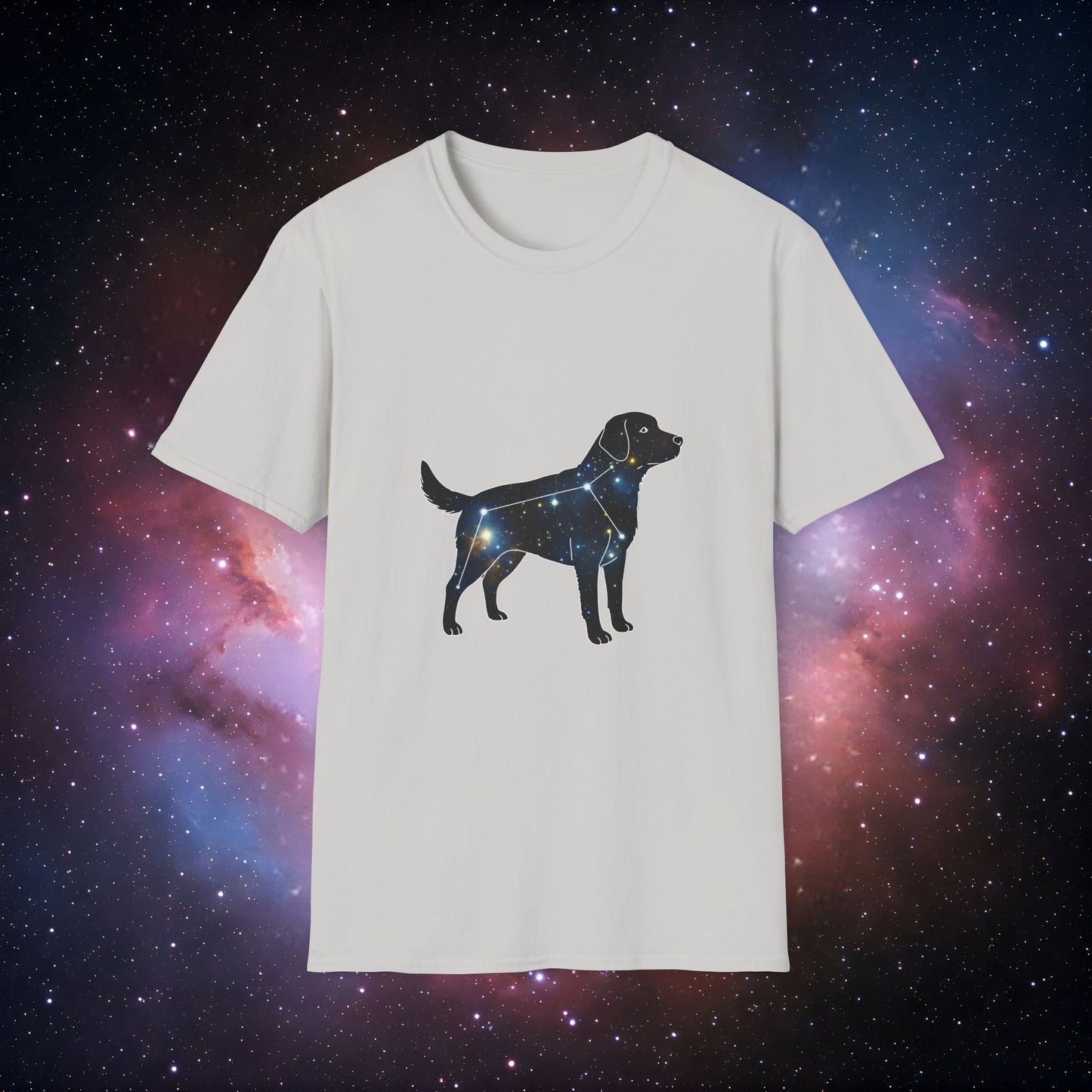Constellation Dog 10 Unisex Softstyle T-Shirt - Stellar Pet Lover Tee
