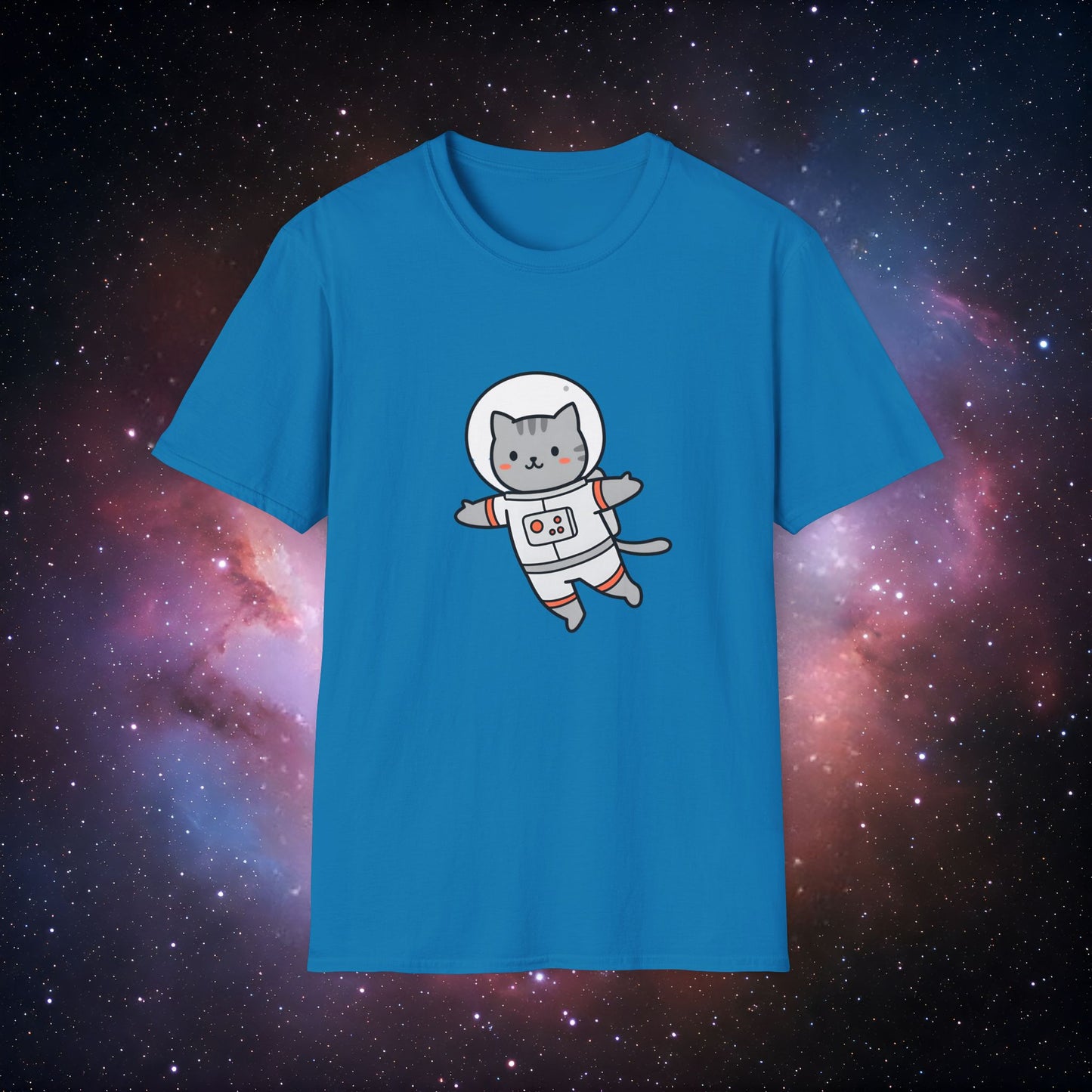 Catstronaut 1 - Unisex Softstyle T-Shirt
