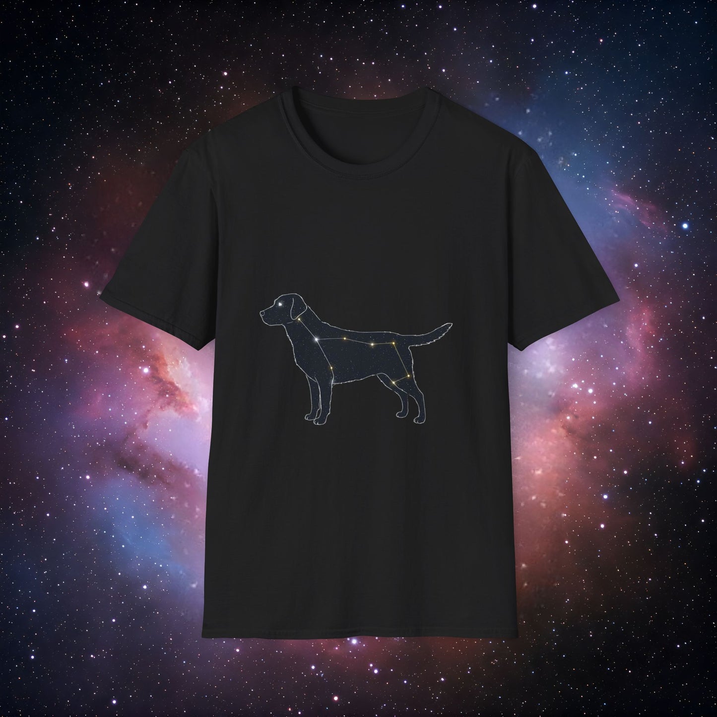 Constellation Dog 6 Unisex Softstyle T-Shirt - Perfect Gift for Dog Lovers