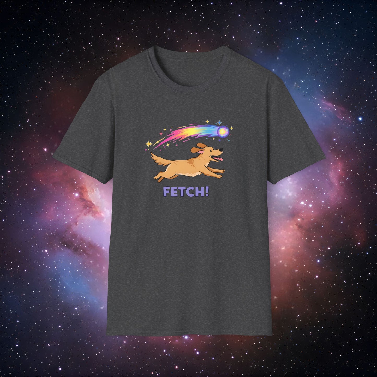 Comet Dog 5 T-Shirt for Dog Lovers - Unisex Softstyle Tee