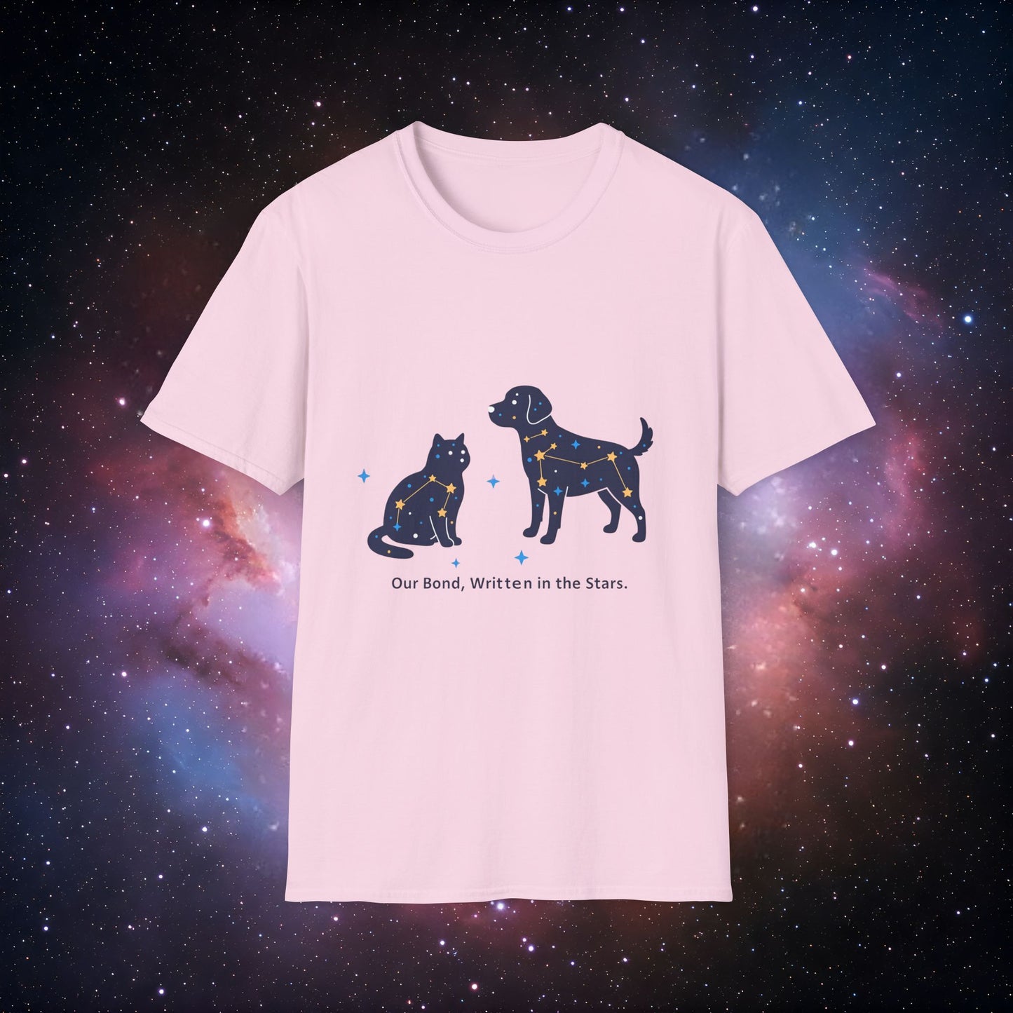 Our Bond, Written in the Stars 1 - Cosmic Pet Lovers T-Shirt
