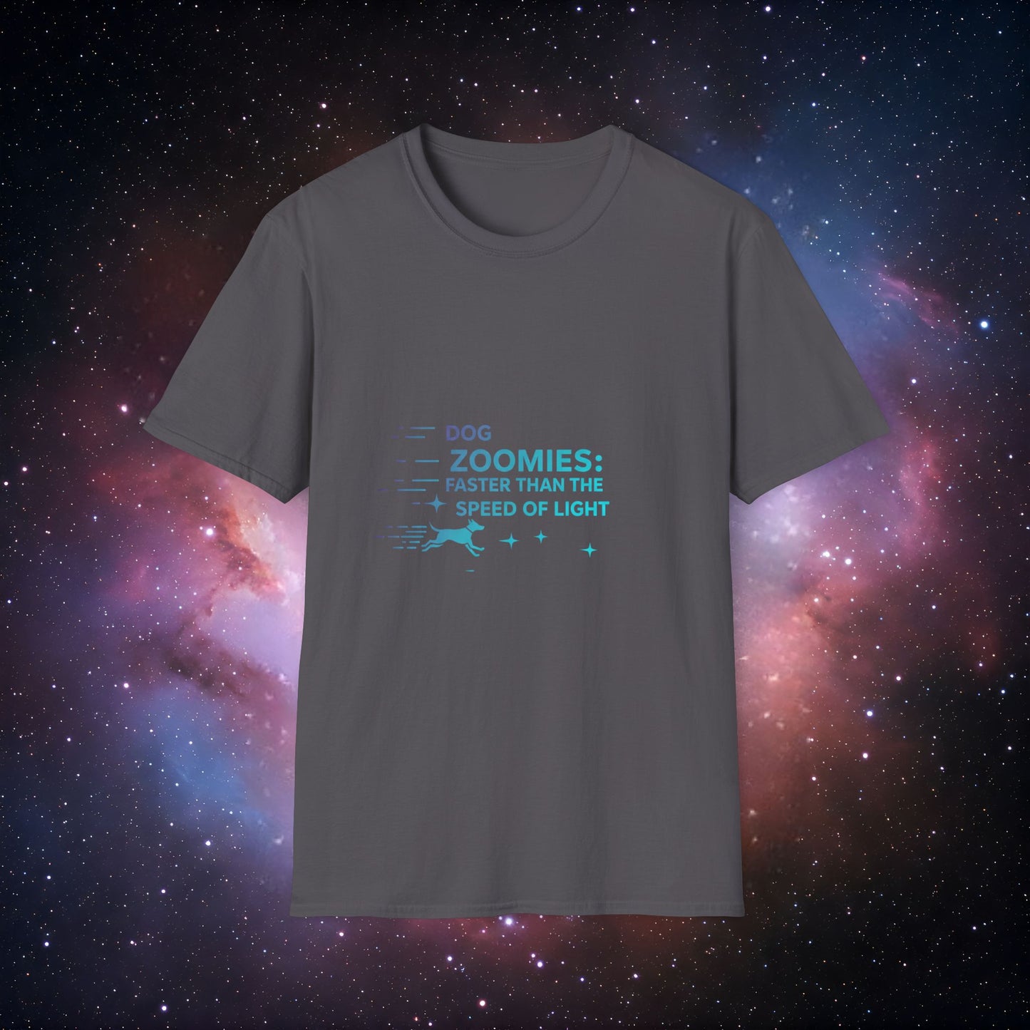 Dog Zoomies 2 Unisex Softstyle T-Shirt - Fun and Comfortable Tee for Dog Lovers