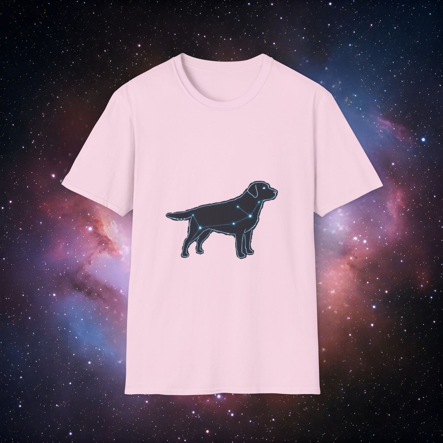 Constellation Dog 8 Unisex Softstyle T-Shirt – Perfect Gift for Dog Lovers