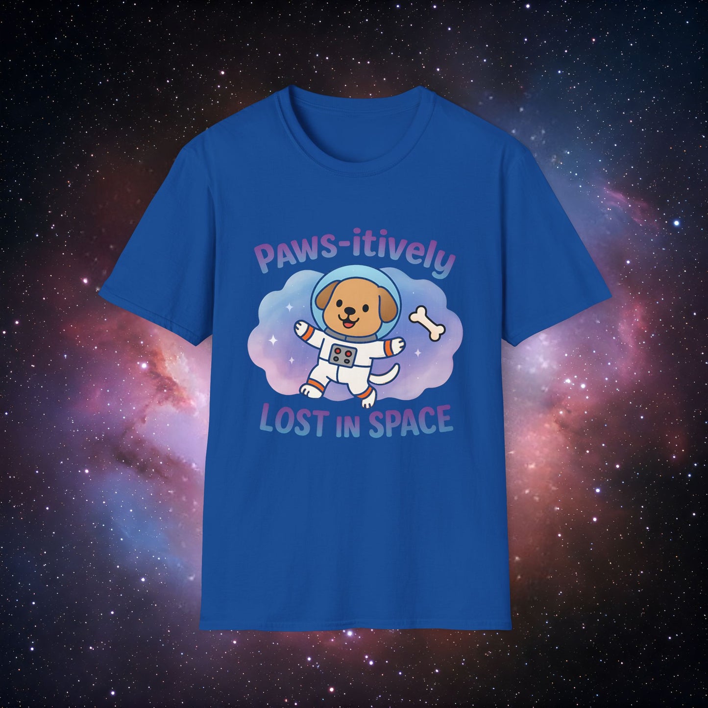 Pawsitively Lost in Space 2 T-Shirt - For Dog Lovers