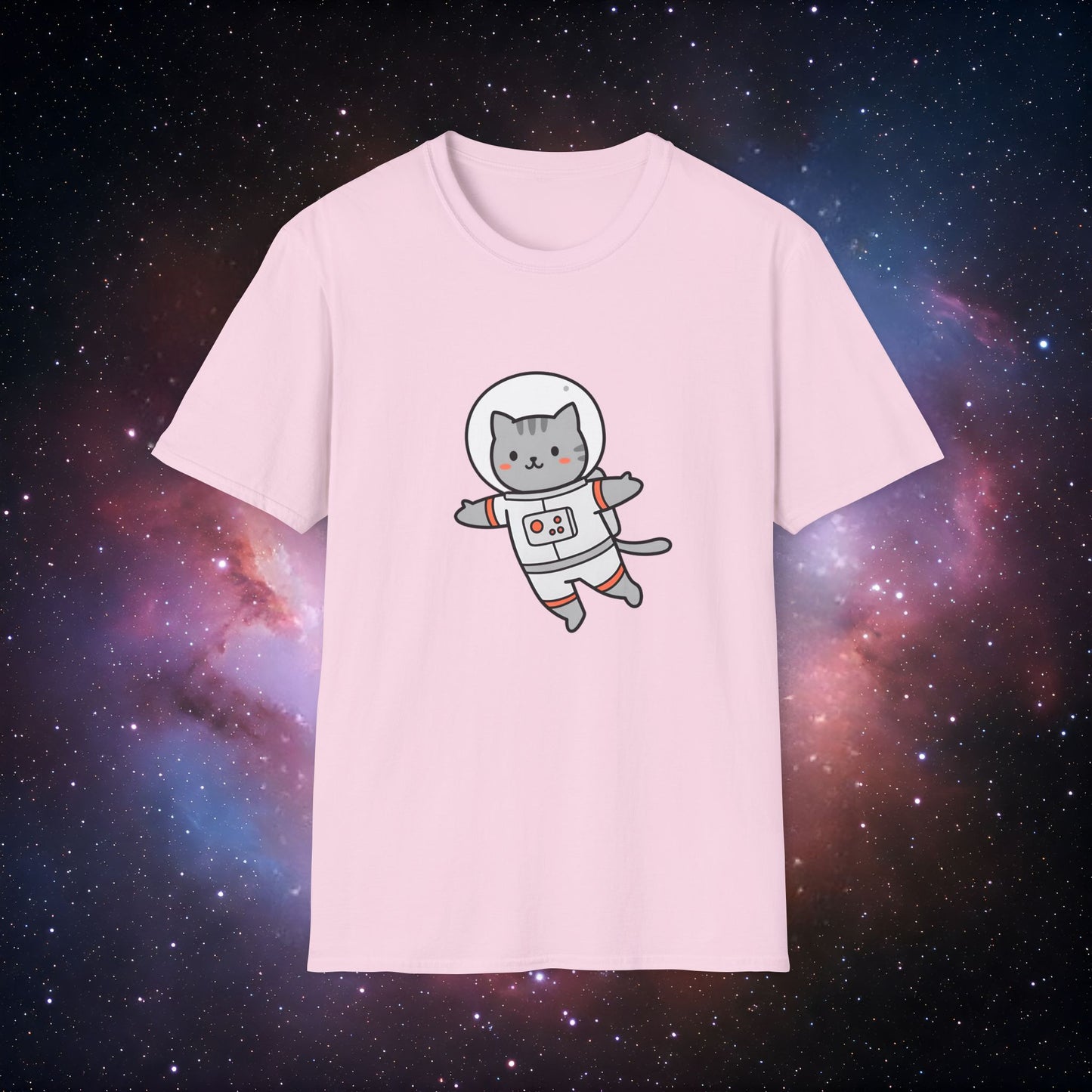 Catstronaut 1 - Unisex Softstyle T-Shirt