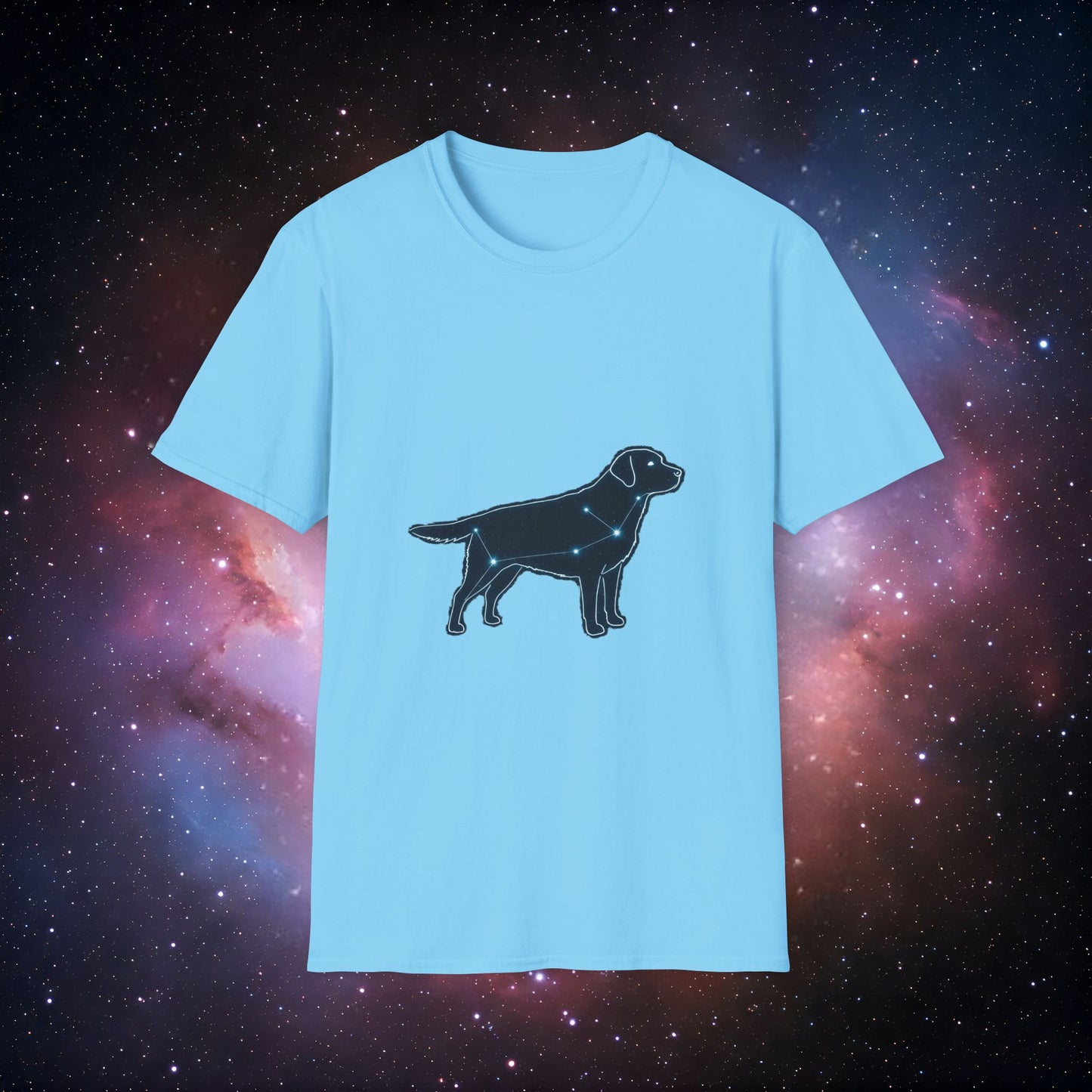 Constellation Dog 8 Unisex Softstyle T-Shirt – Perfect Gift for Dog Lovers