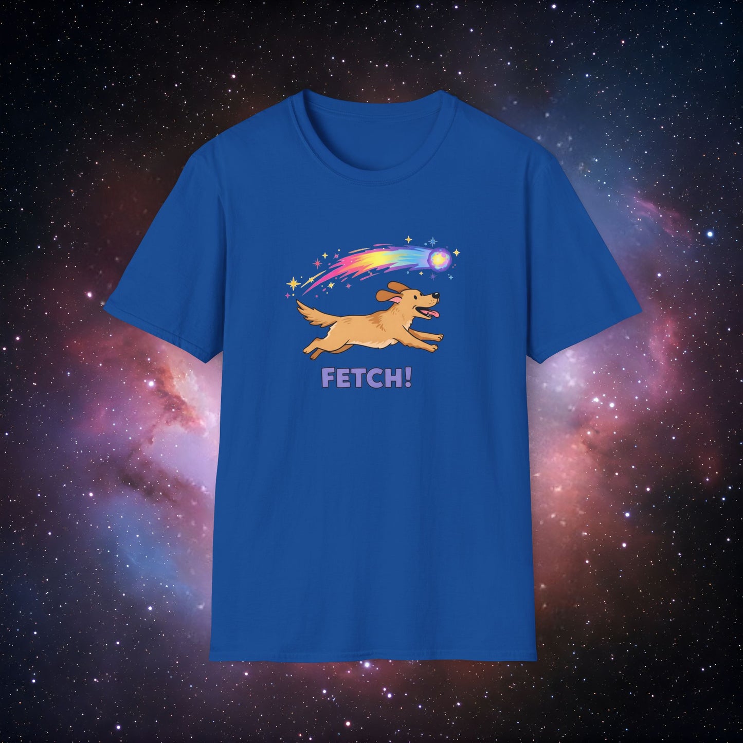 Comet Dog 5 T-Shirt for Dog Lovers - Unisex Softstyle Tee