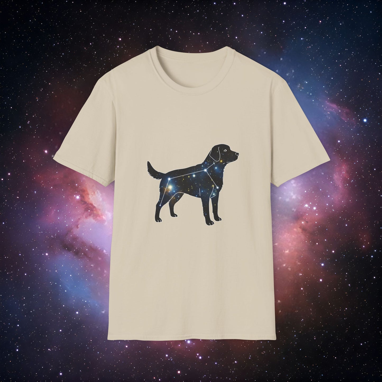 Constellation Dog 10 Unisex Softstyle T-Shirt - Stellar Pet Lover Tee