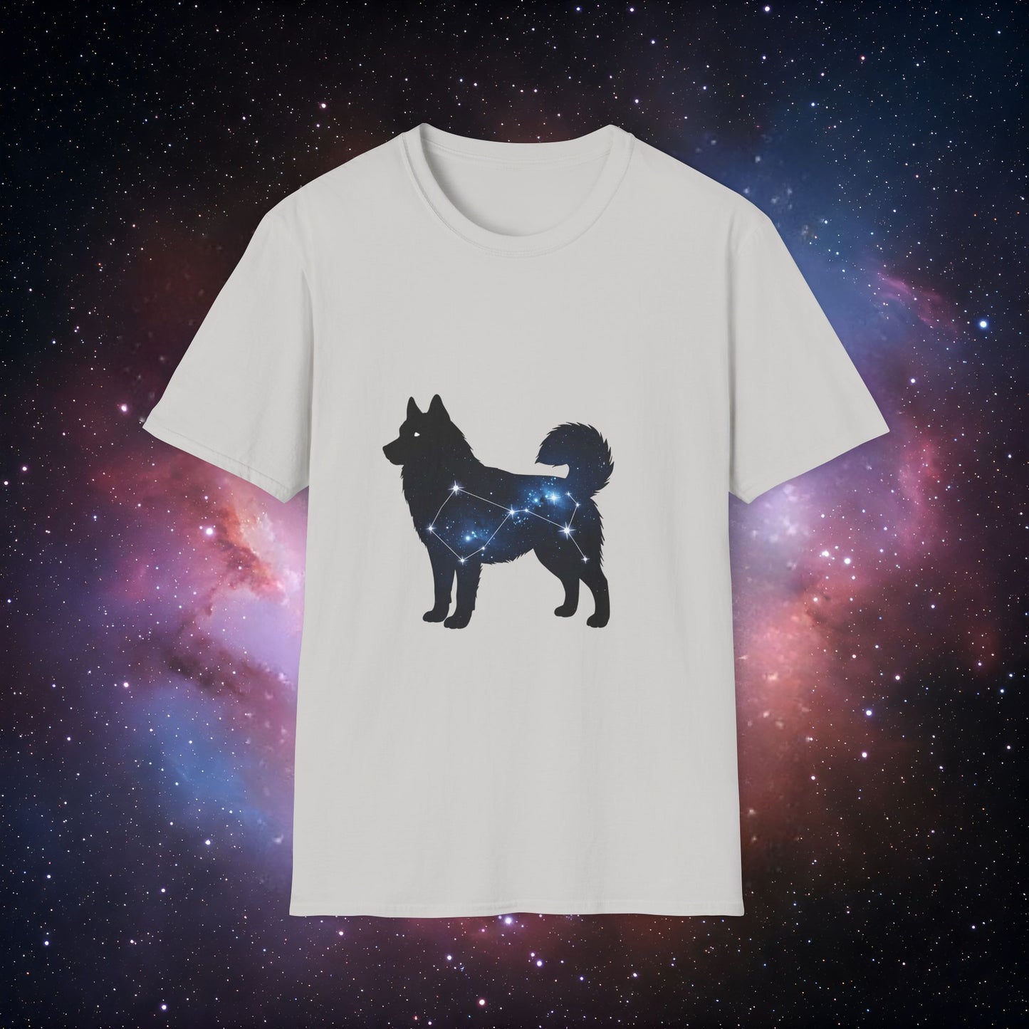 Constellation Dog 5 Unisex T-Shirt – Galaxy Dog Design