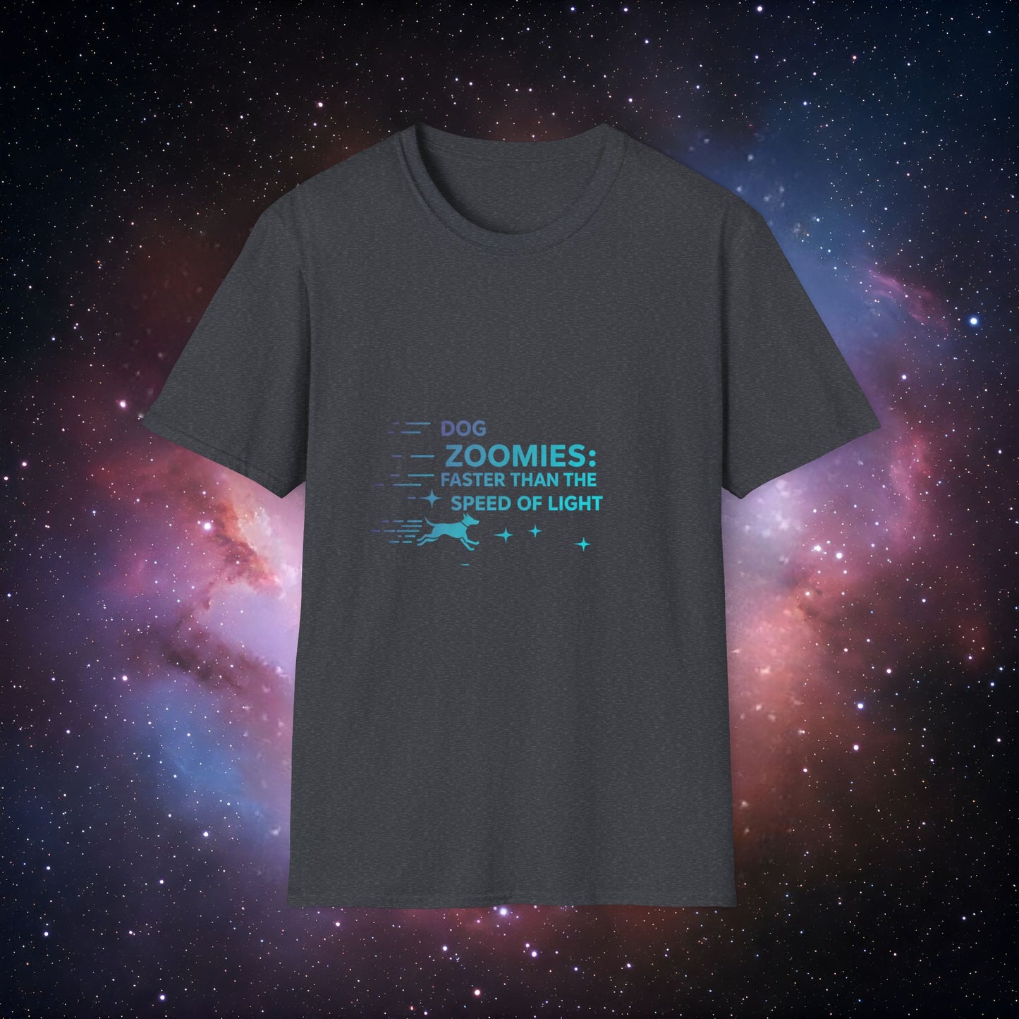 Dog Zoomies 2 Unisex Softstyle T-Shirt - Fun and Comfortable Tee for Dog Lovers