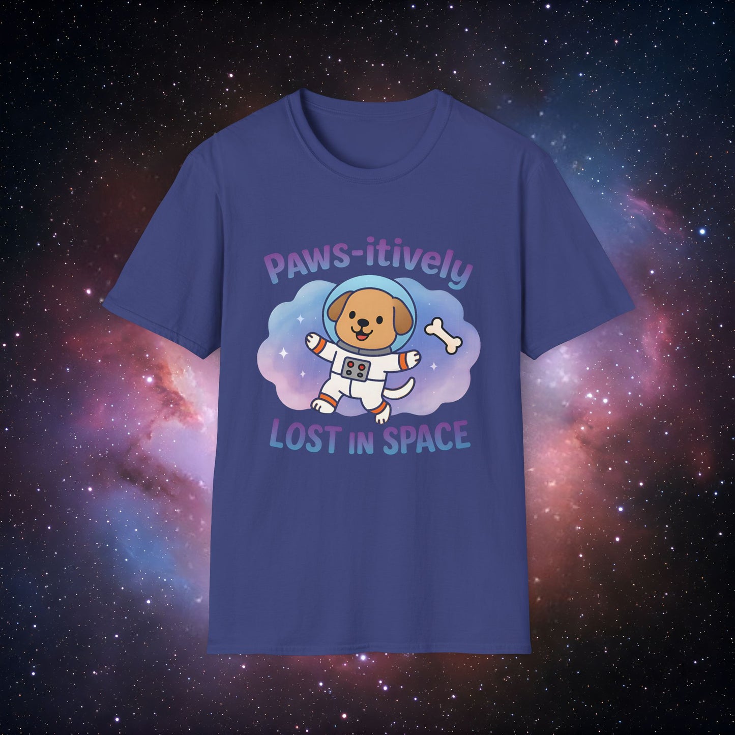 Pawsitively Lost in Space 2 T-Shirt - For Dog Lovers