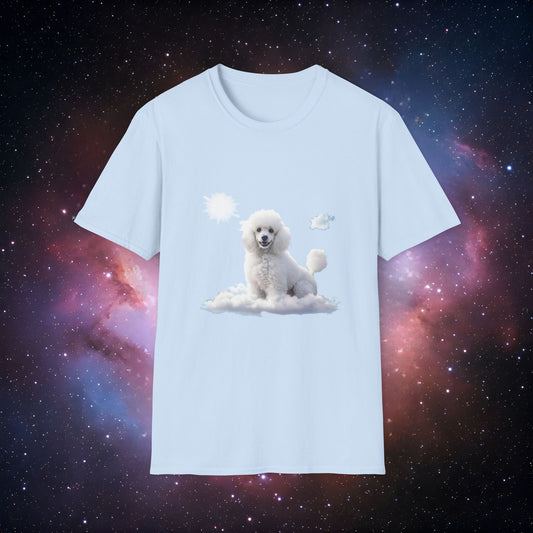 Cloud Poodle 1 - Unisex Softstyle T-Shirt