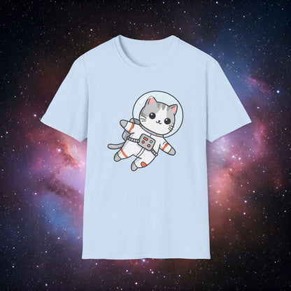 Catstronaut 3 Unisex Softstyle T-Shirt - Perfect for Space Lovers