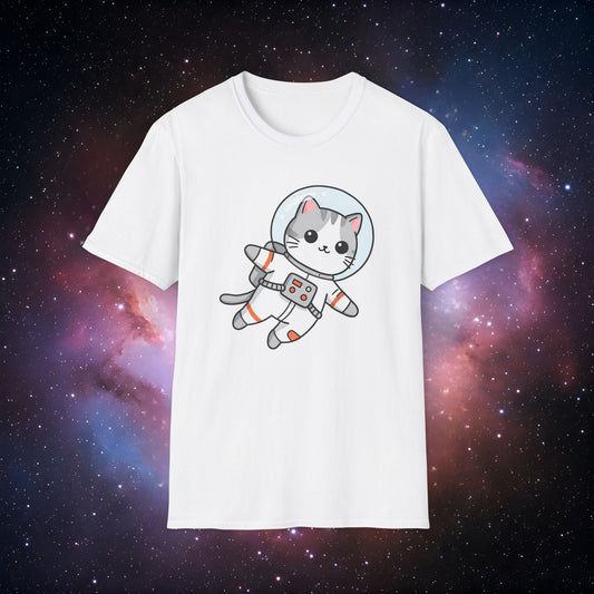 Catstronaut 3 Unisex Softstyle T-Shirt - Perfect for Space Lovers