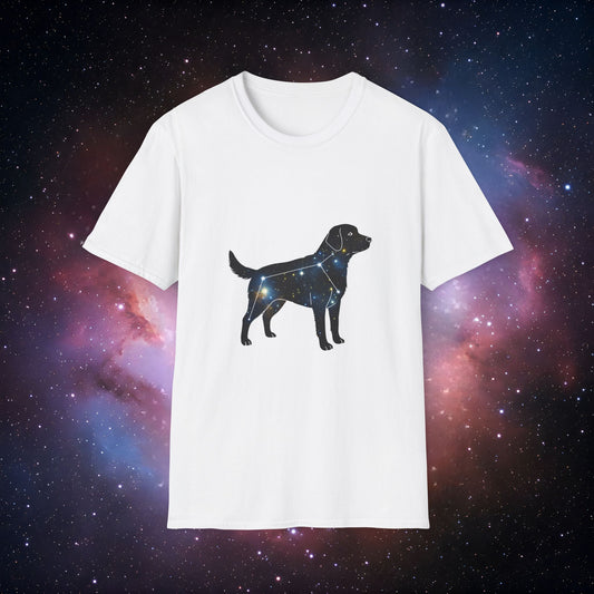 Constellation Dog 10 Unisex Softstyle T-Shirt - Stellar Pet Lover Tee