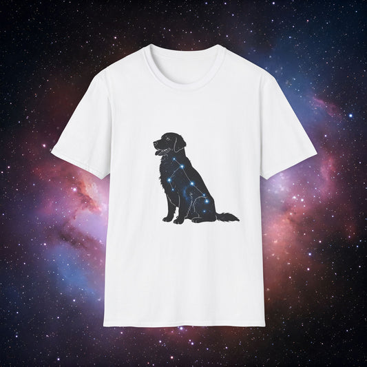 Constellation Dog 2 Unisex Softstyle T-Shirt - Perfect for Pet Lovers