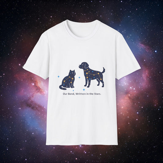 Our Bond, Written in the Stars 1 - Cosmic Pet Lovers T-Shirt
