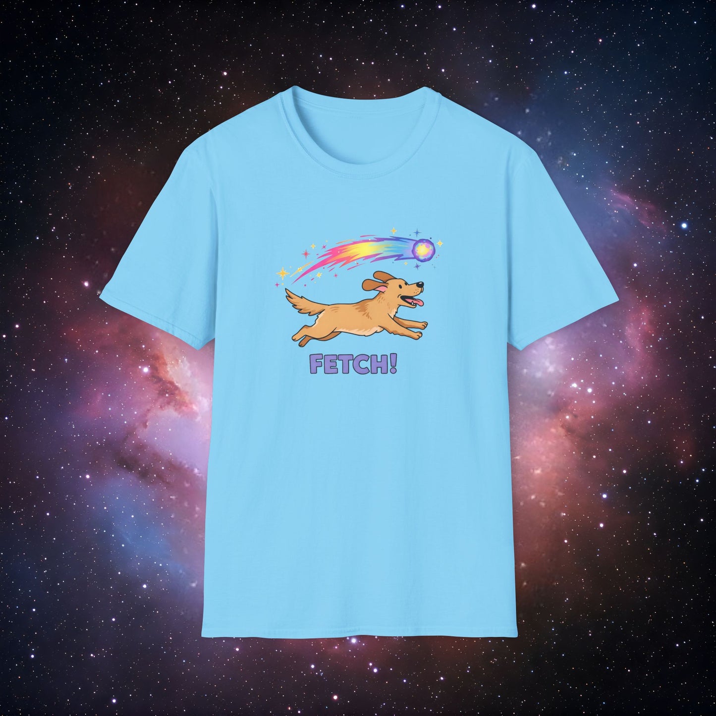 Comet Dog 5 T-Shirt for Dog Lovers - Unisex Softstyle Tee
