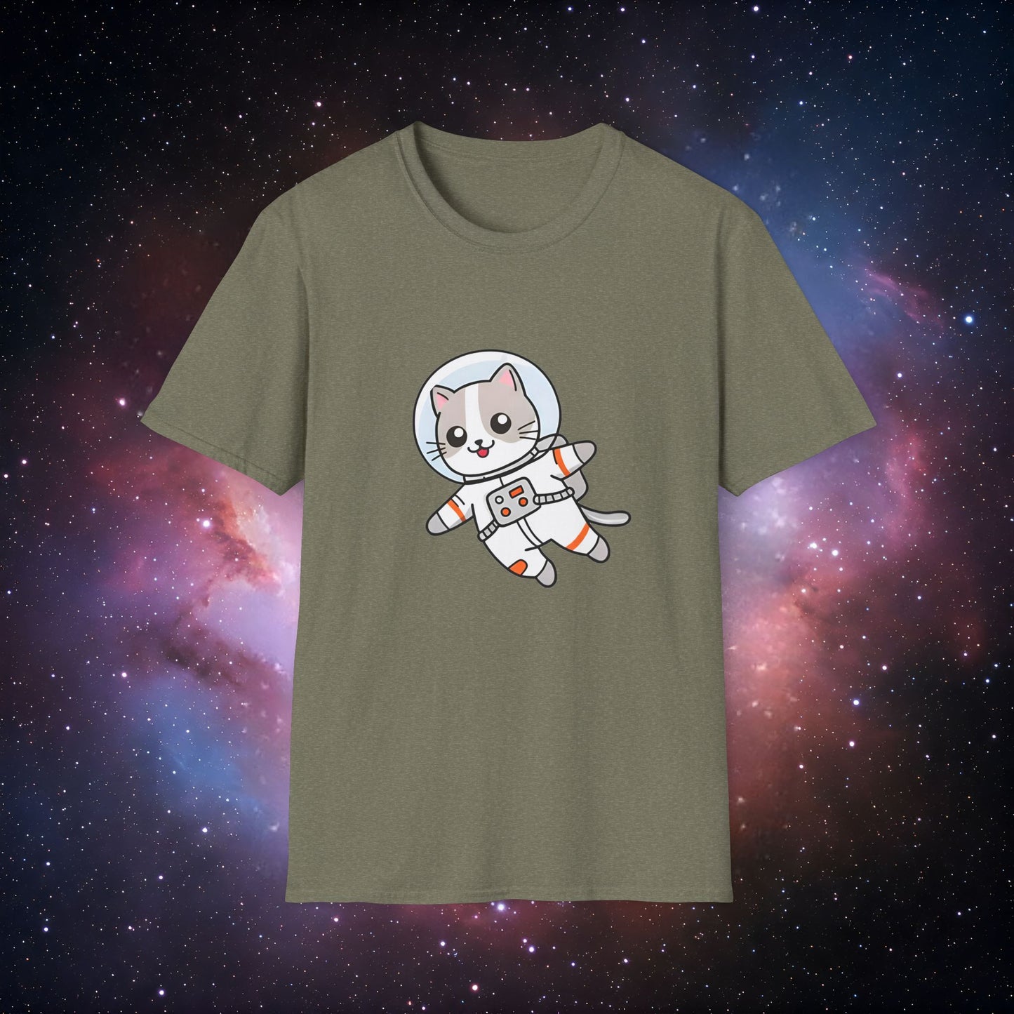 Astro Cat 1 Unisex T-Shirt - Space Lover Apparel