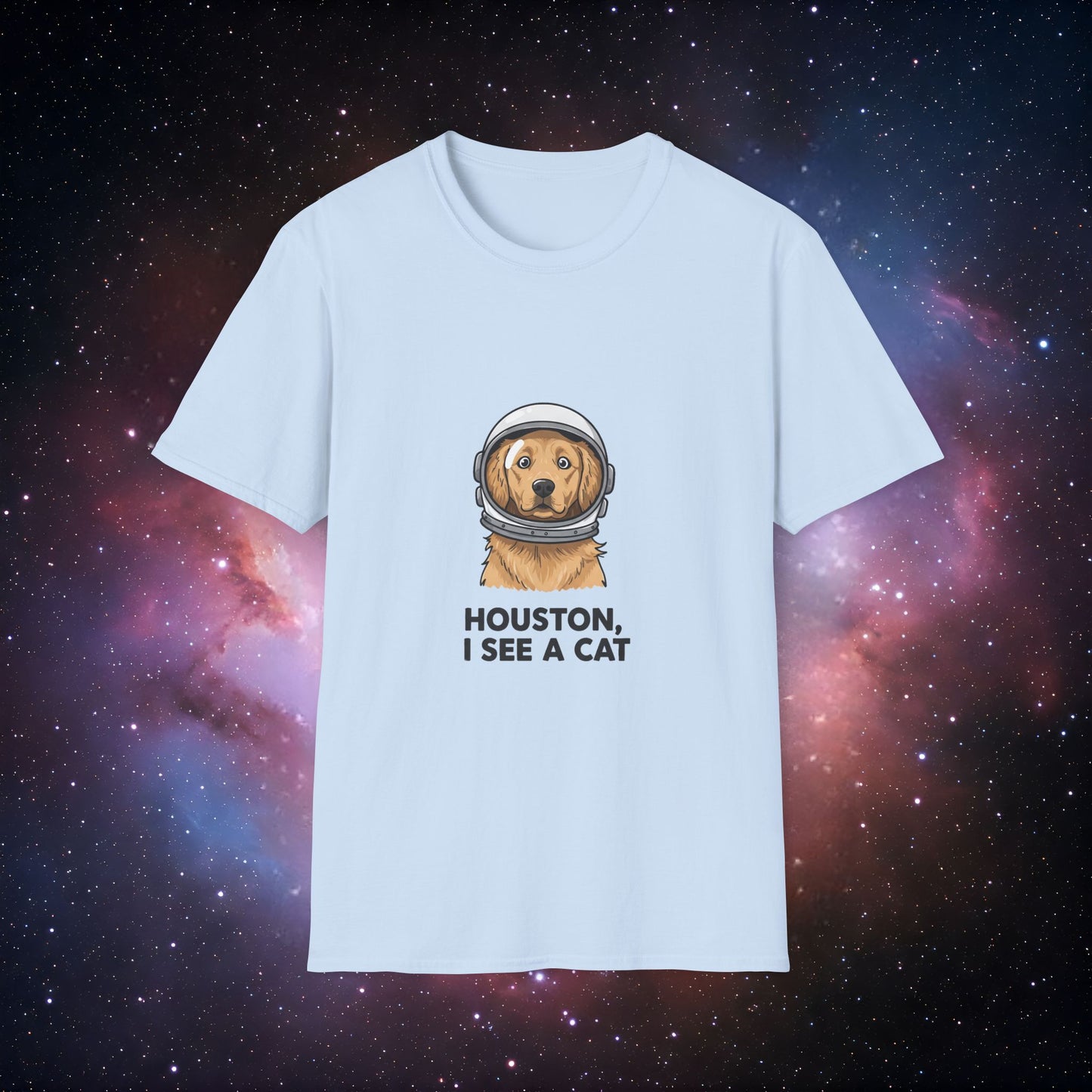 Houston I See A Cat T-Shirt 5 - Astronaut Dog T-Shirt