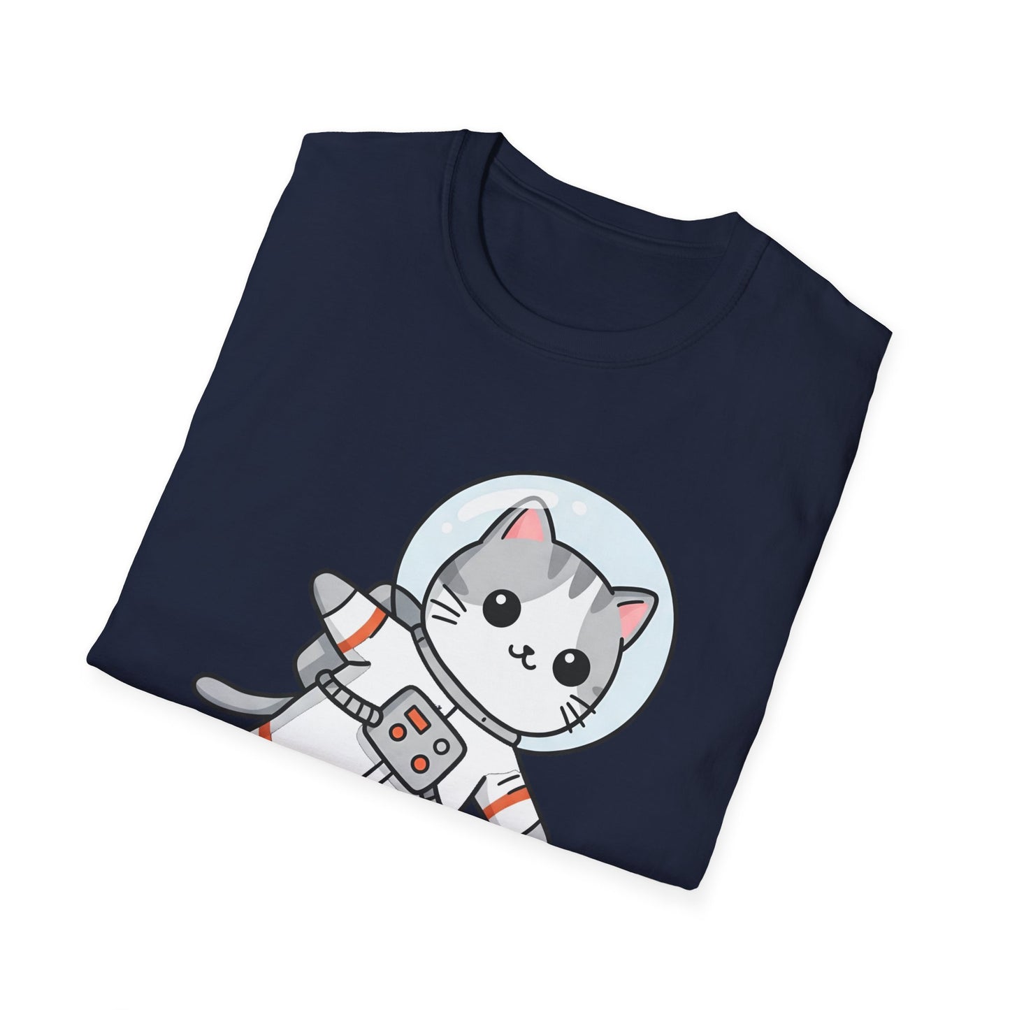 Catstronaut 3 Unisex Softstyle T-Shirt - Perfect for Space Lovers
