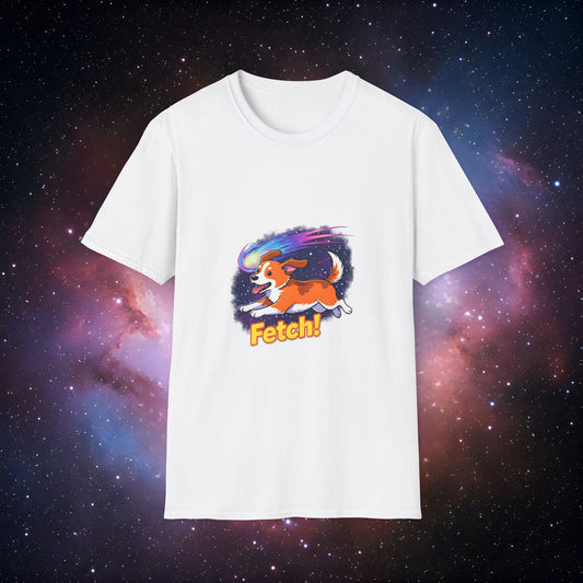 Comet Dog 4 Unisex Softstyle T-Shirt - Fun & Casual Dog Lover Tee