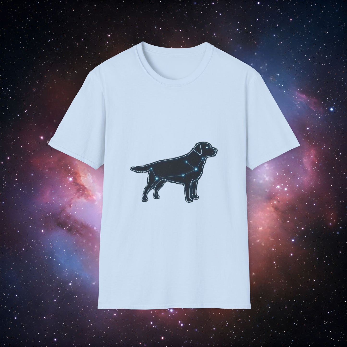 Constellation Dog 8 Unisex Softstyle T-Shirt – Perfect Gift for Dog Lovers